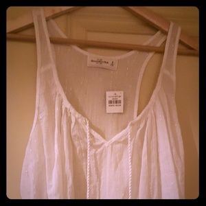 Sheer Abercrombie top